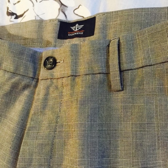 Dockers Small Checkered Pattern Casual/Dress Pants - Picture 2 of 6